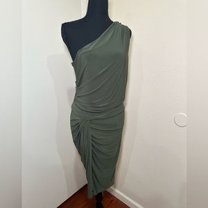 House of CB olive green dress